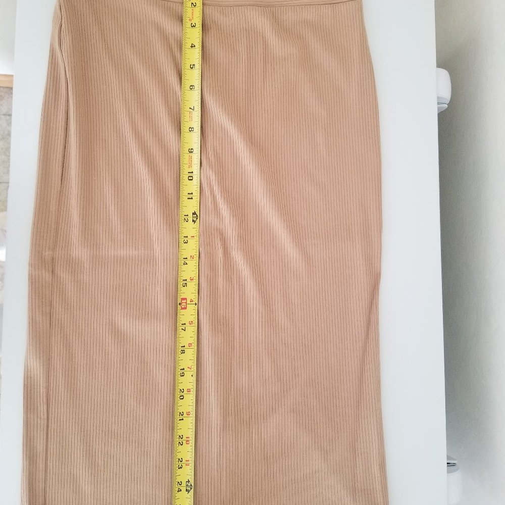 NWT Loft Pencil Skirt Size Small. Khaki colored. Selling matching top also.